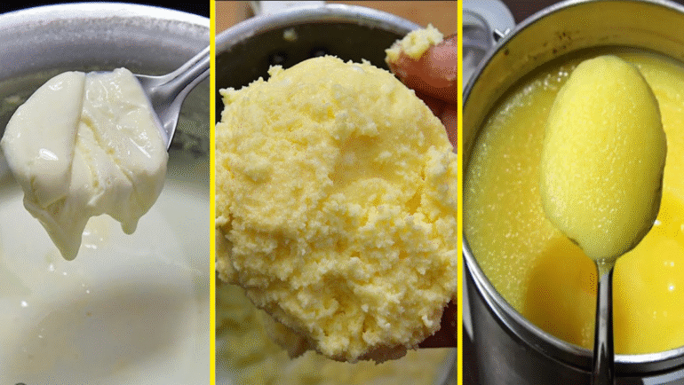 The Traditional Art of Making Cow Ghee at Sri Saran Krishna