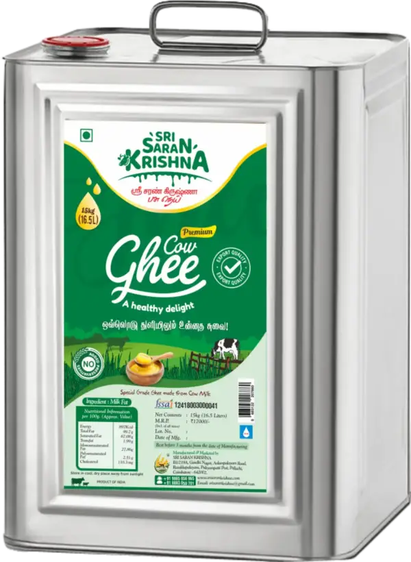 Cow Ghee 16.5 Liters
